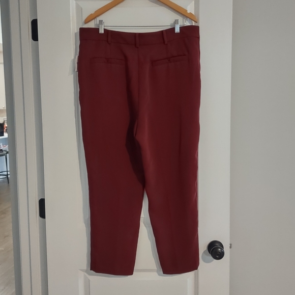 Anthropologie Sasha Button Fly Tapered Trouser Pants - Picture 8 of 14